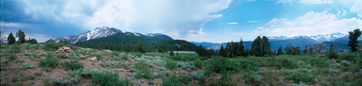 Mammoth Mountain panorama